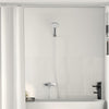 Set doccia VidaXL cromato g 1 2 pollici
