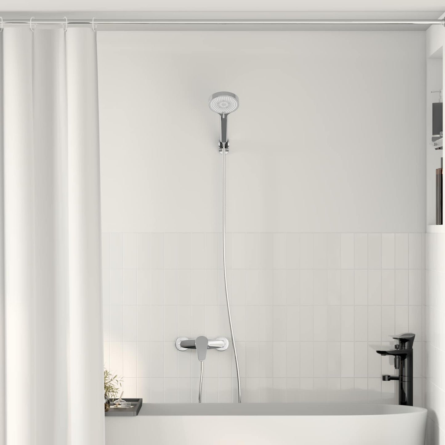 Vidaxl doucheset chroom g 1 2 inch