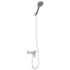 Set doccia VidaXL cromato g 1 2 pollici