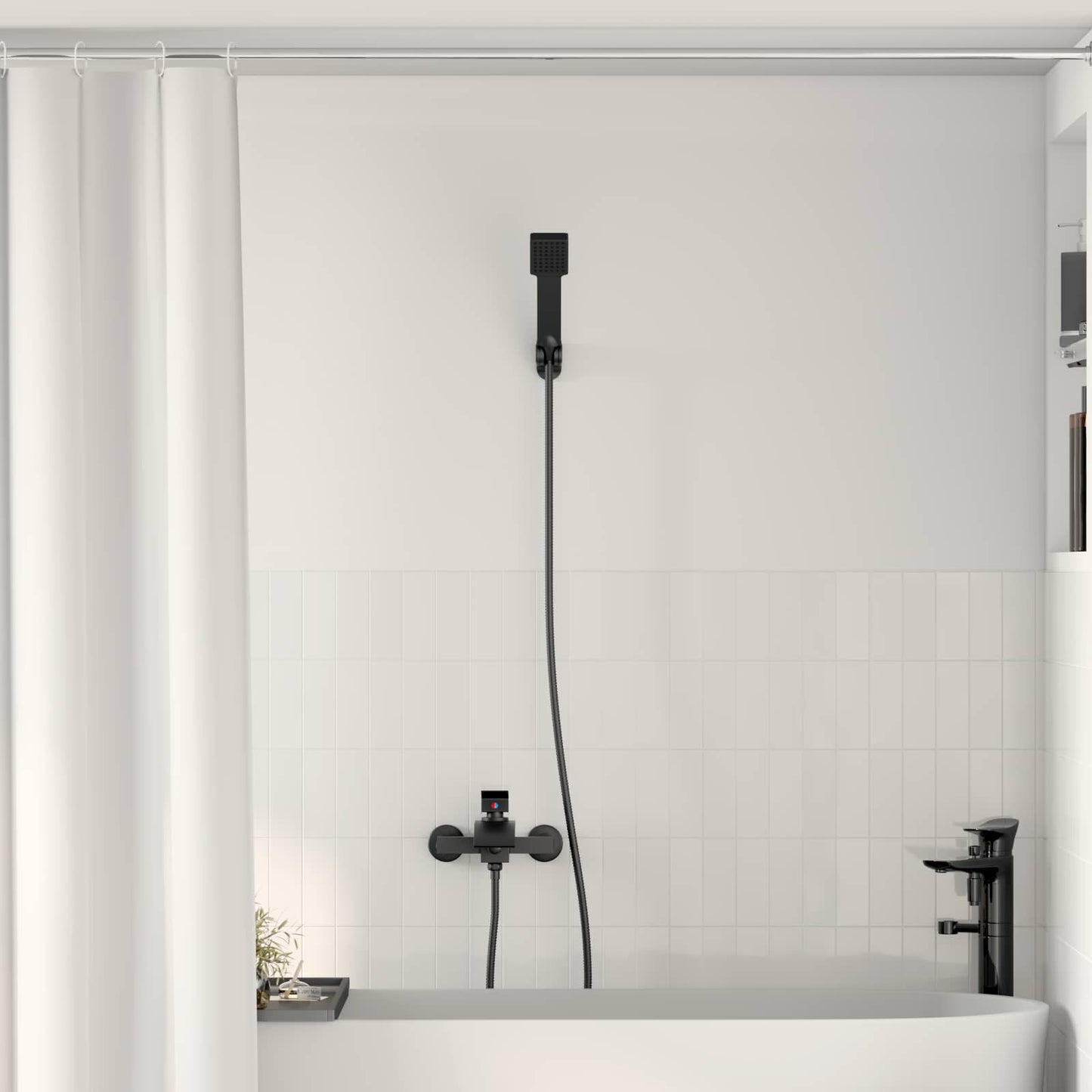 Set doccia Vidaxx nero g 1 2 pollici