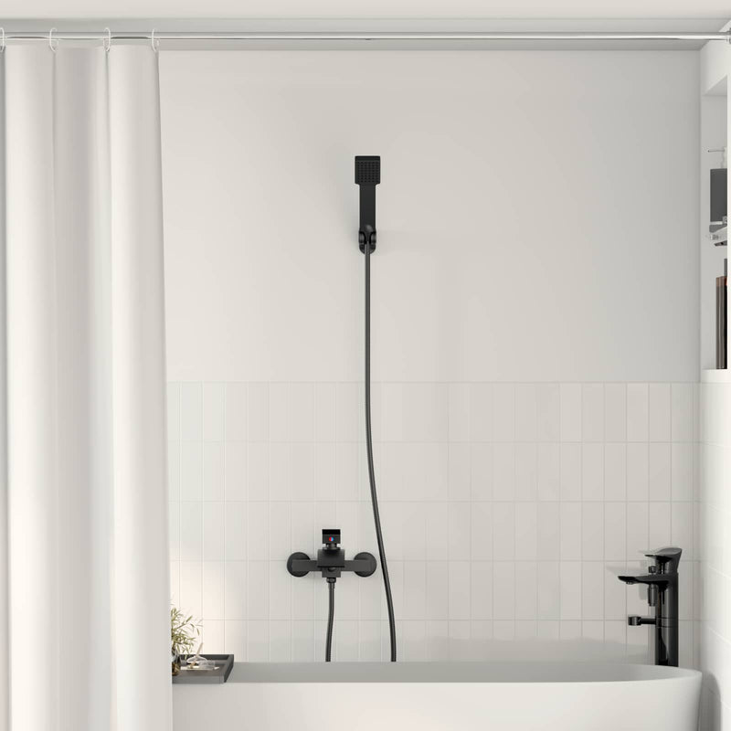Set doccia Vidaxx nero g 1 2 pollici