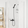 Set doccia Vidaxx nero g 1 2 pollici