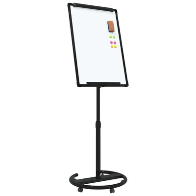 Pizarra blanca magnética vidaxx blanco y negro 62 x 62,5 x 197 cm eps