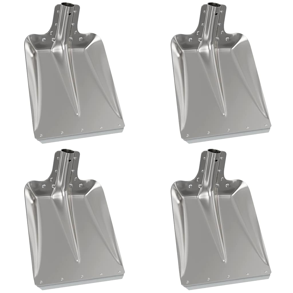 Testa della pala Vidaxx 4 pezzi argento 43 x 32,5 cm alluminio