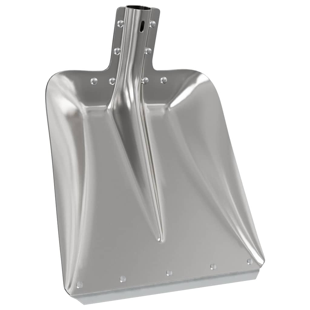 Vidaxl schep hoofd zilver 45 x 38 cm aluminium