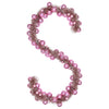 Vidaxl kerstbal guirlande roze 186 cm polystyreen