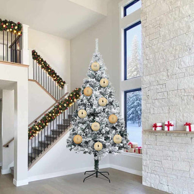 VidaXL juego de bolas de Navidad xxl 3 pzs plástico dorado