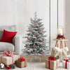 VidaXL bola de Navidad set 25 piezas transparente ø 8 cm