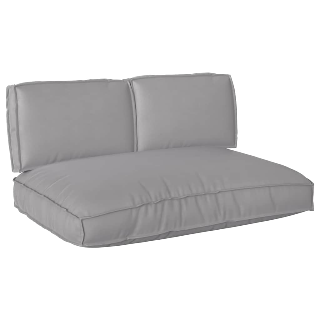 Juego de cojines VidaXL 3 piezas tela oxford gris