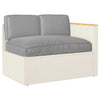 Juego de cojines VidaXL 3 piezas tela oxford gris