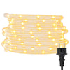 Vidaxl touwenlicht met 2400 led warmwit 100 m pvc