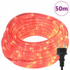 Vidaxl touwenlicht met 1200 led rood 50 m pvc