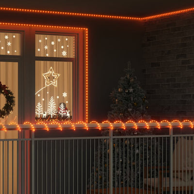 Cordone luminoso Vidaxxl con 120 LED bianco caldo da 5 m in PVC