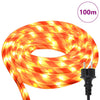 Vidaxl touwenlicht met 2400 led warmwit 100 m pvc