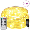 Vidaxl touwenlicht met 120 led warmwit 5 m pvc