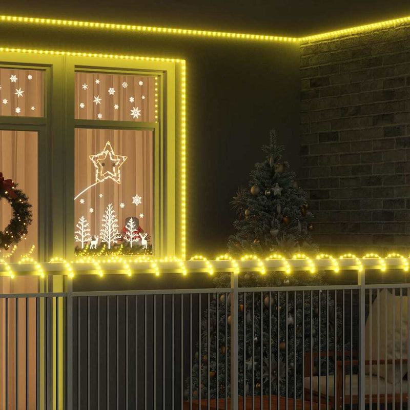 Vidaxl touwenlicht met 480 led warmwit 20 m pvc