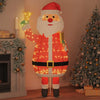 Vidaxl kerstman met 200 led warmwit 100 x 180 cm stof