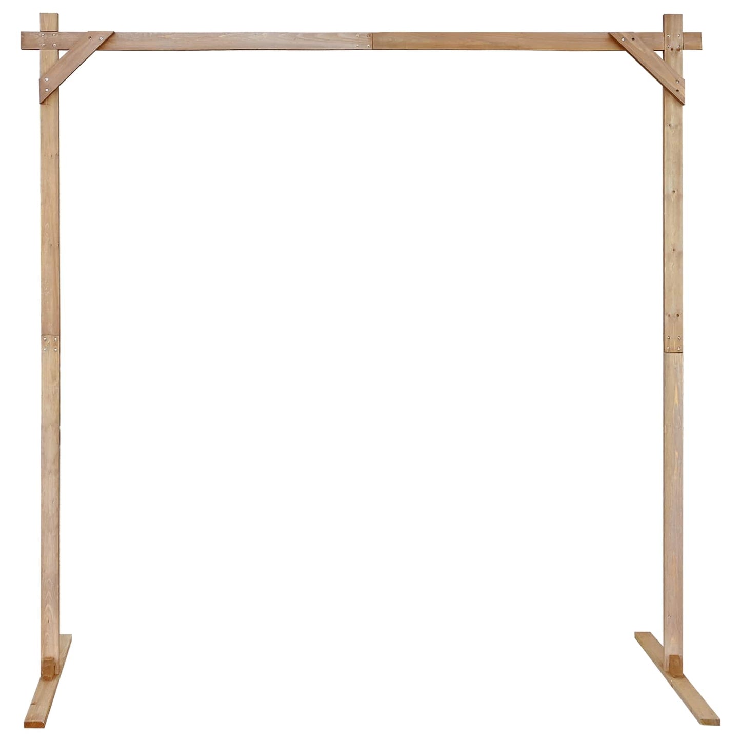 Vidaxx borde de boda marrón claro 225 x 95 x 226 cm madera maciza de pino