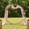 Vidaxx Borde de boda marrón claro 224 x 80 x 220 cm madera maciza de pino
