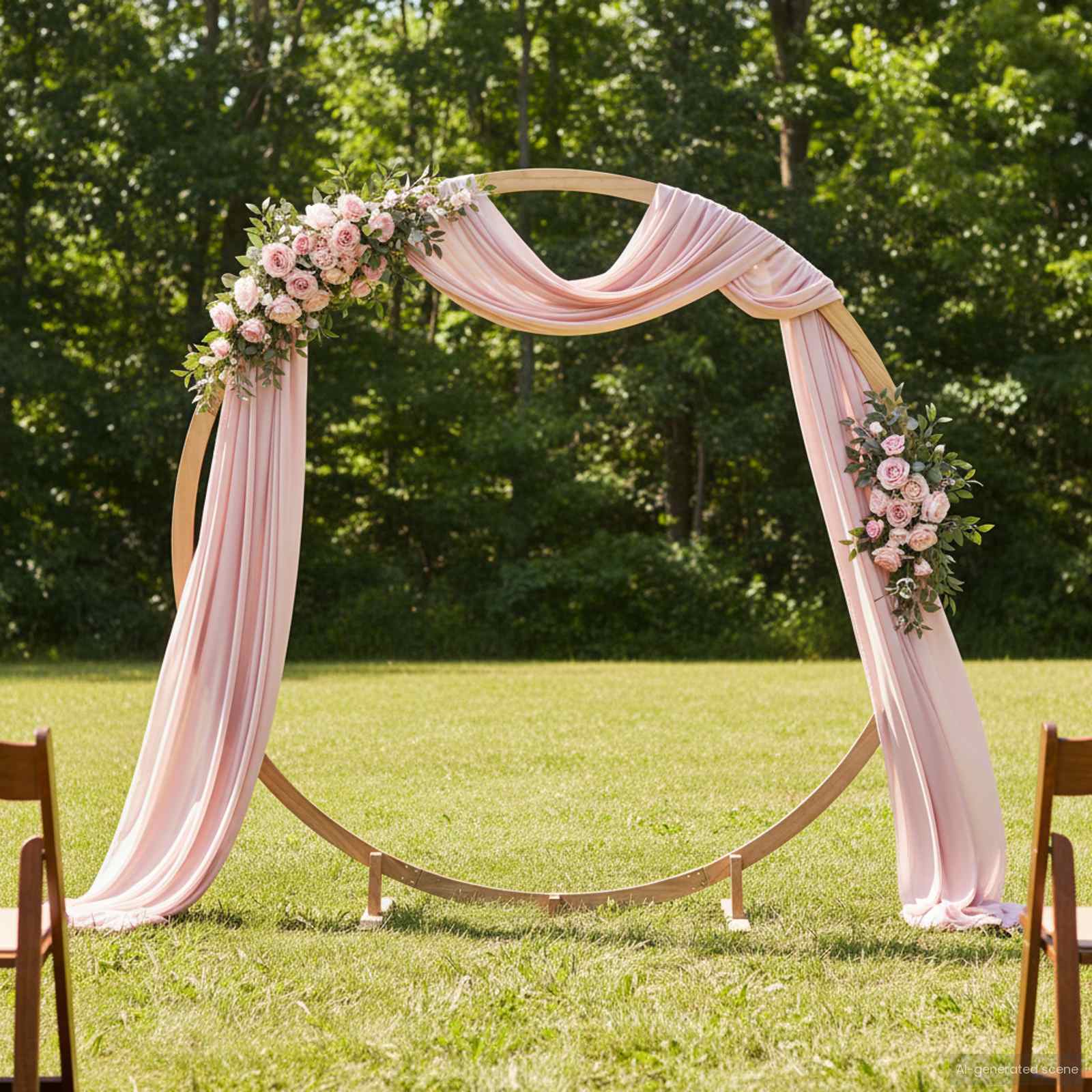 Vidaxx Borde de boda marrón claro 224 x 80 x 220 cm madera maciza de pino