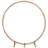 Vidaxx Borde de boda marrón claro 224 x 80 x 220 cm madera maciza de pino