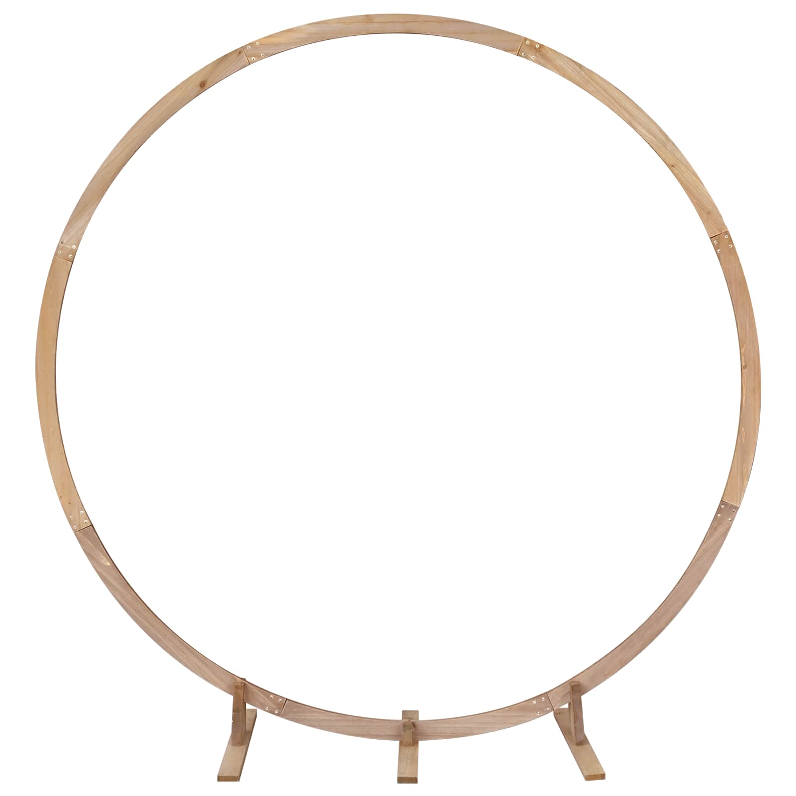 Vidaxx Borde de boda marrón claro 224 x 80 x 220 cm madera maciza de pino