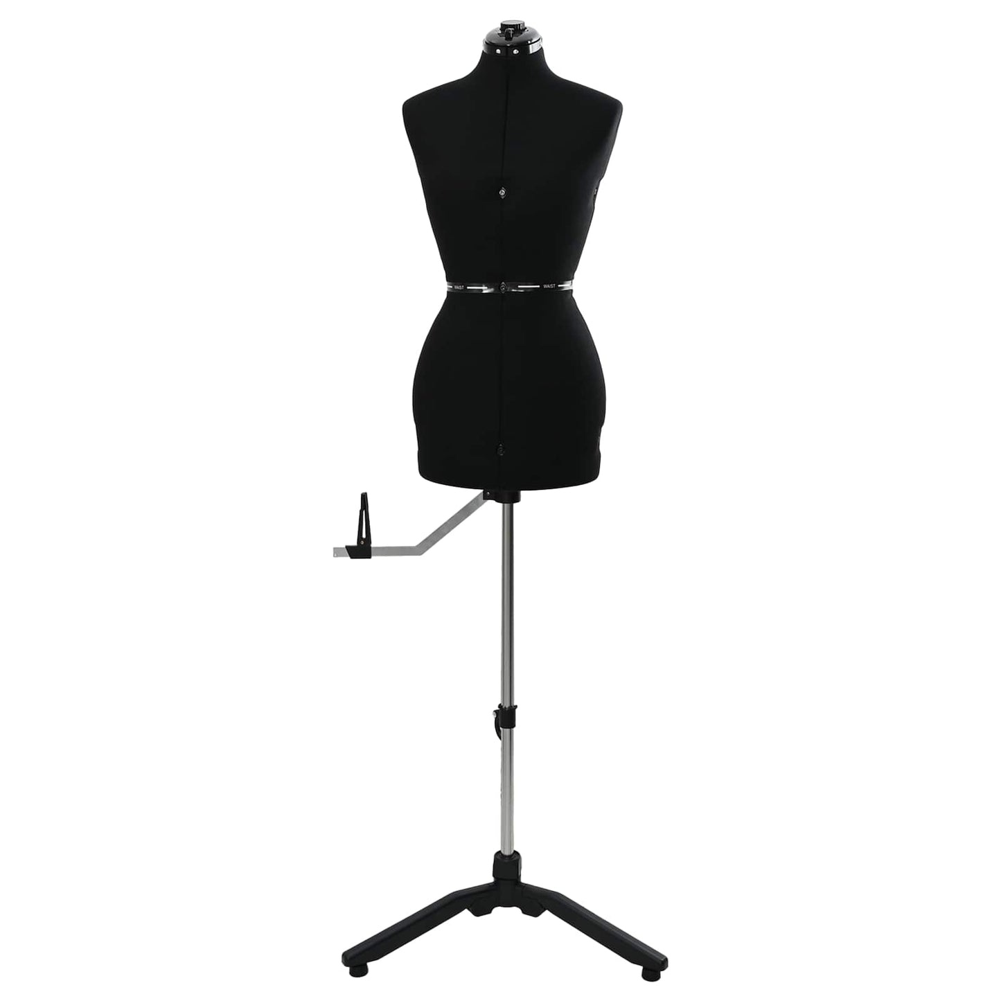 VidaXL abito regolabile forma donna nero velluto