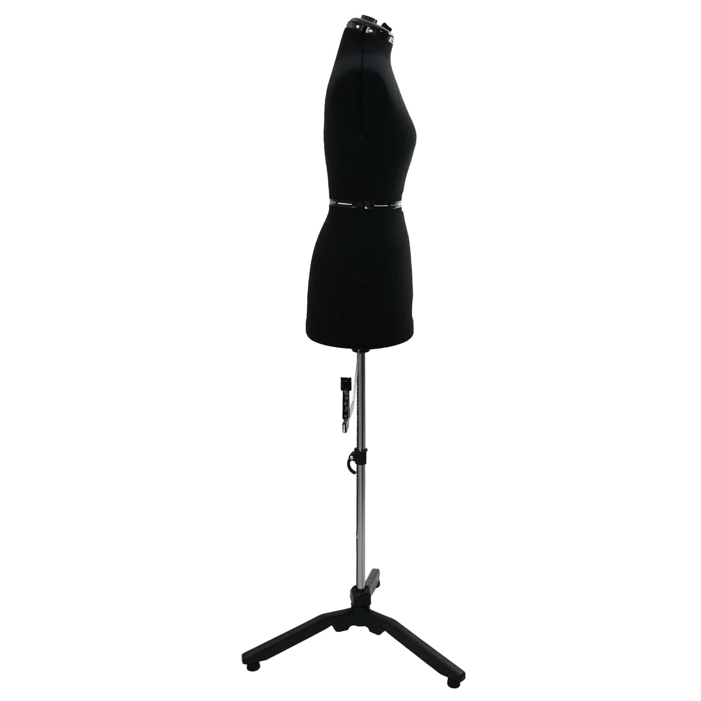 VidaXL abito regolabile forma donna nero velluto