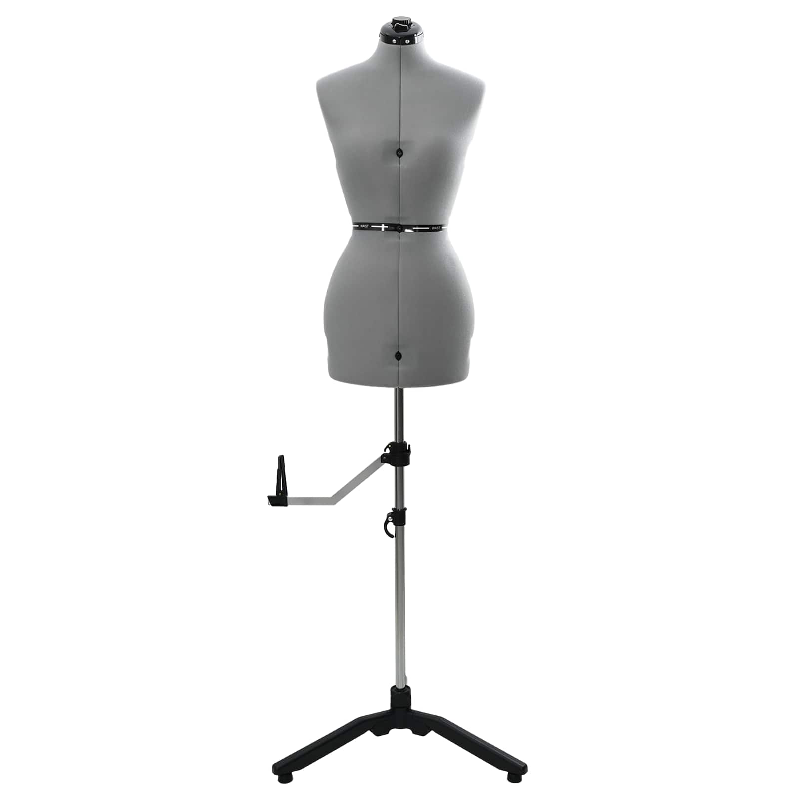 VidaXL abito regolabile forma donna grigio velluto