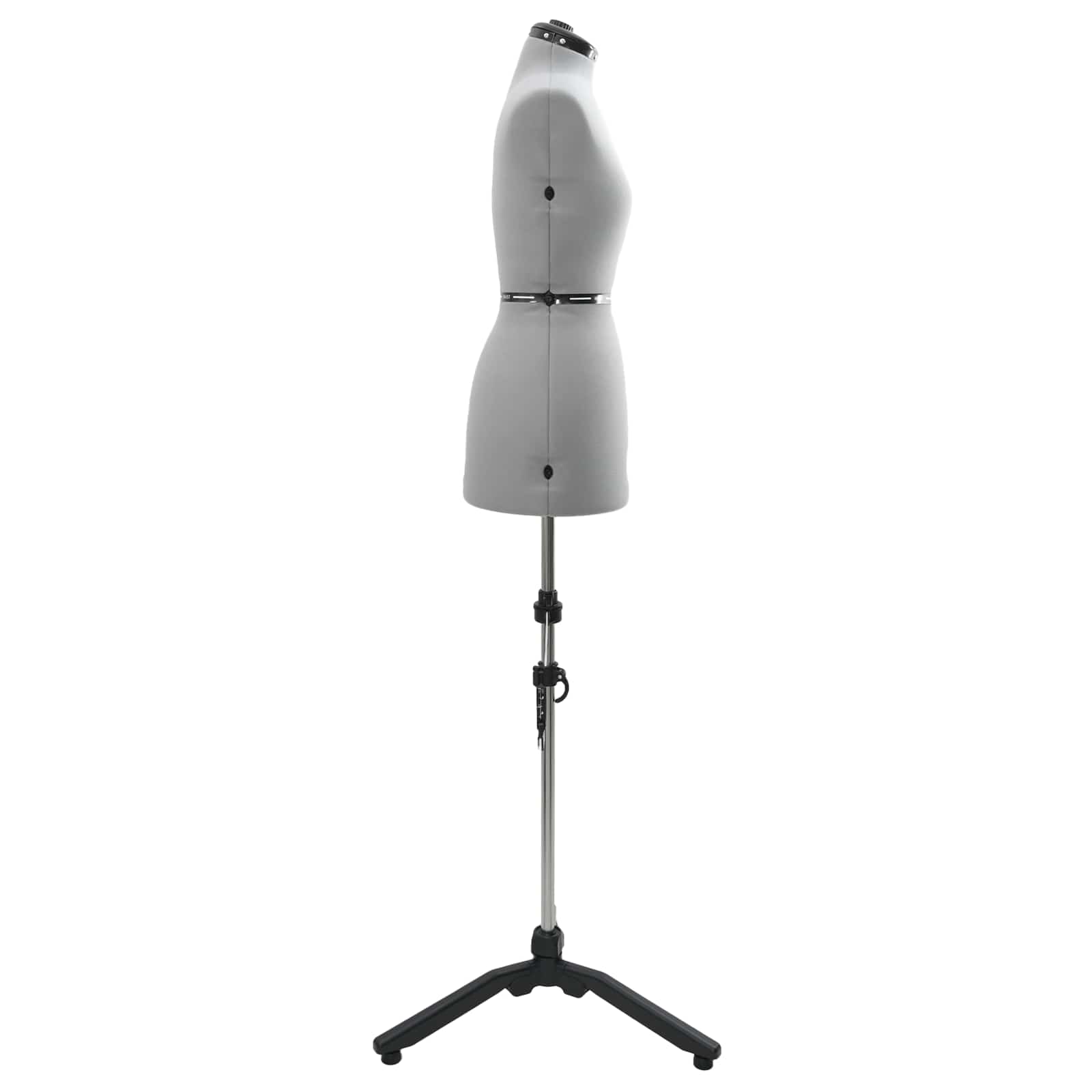 VidaXL abito regolabile forma donna grigio velluto