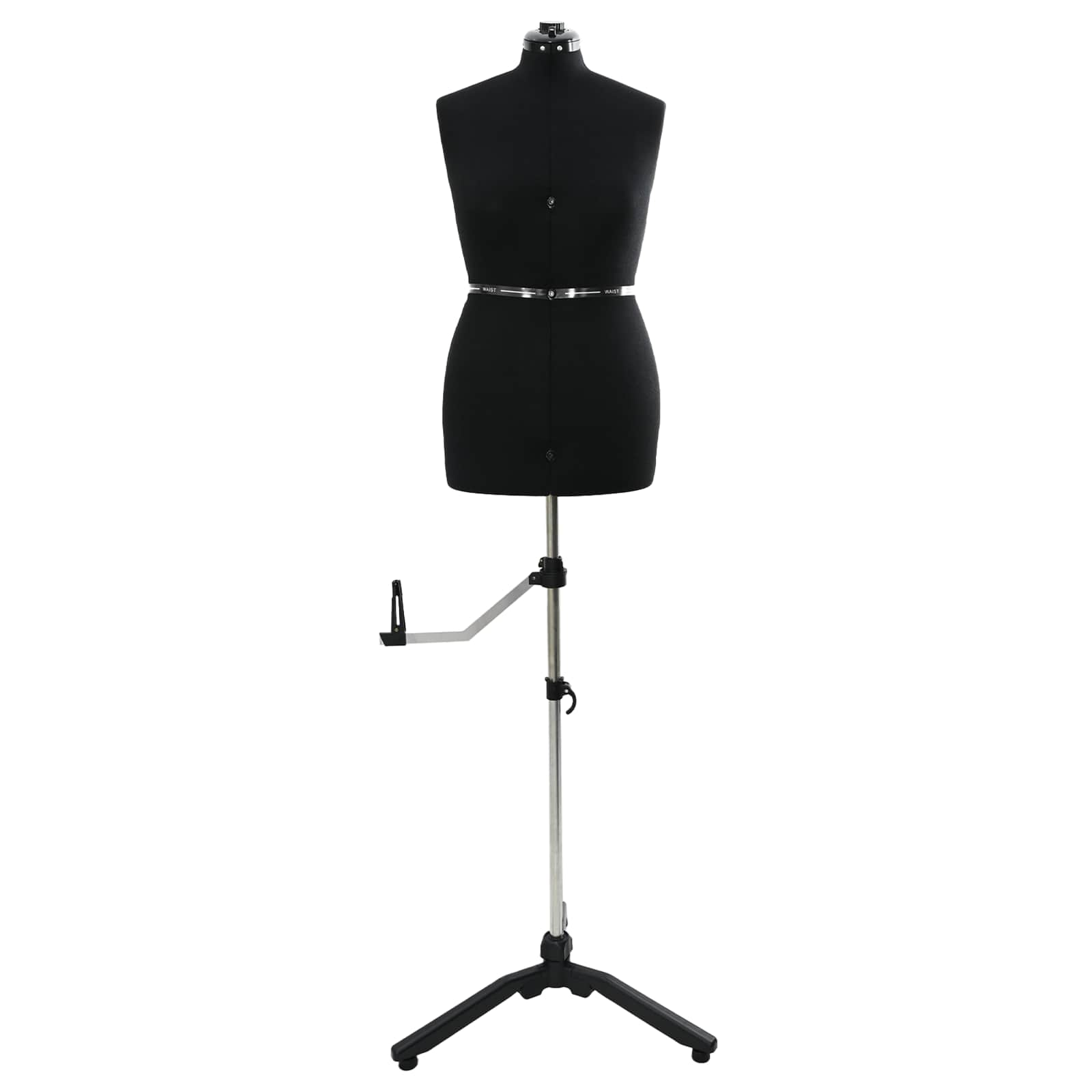 VidaXL abito regolabile forma donna nero m velluto