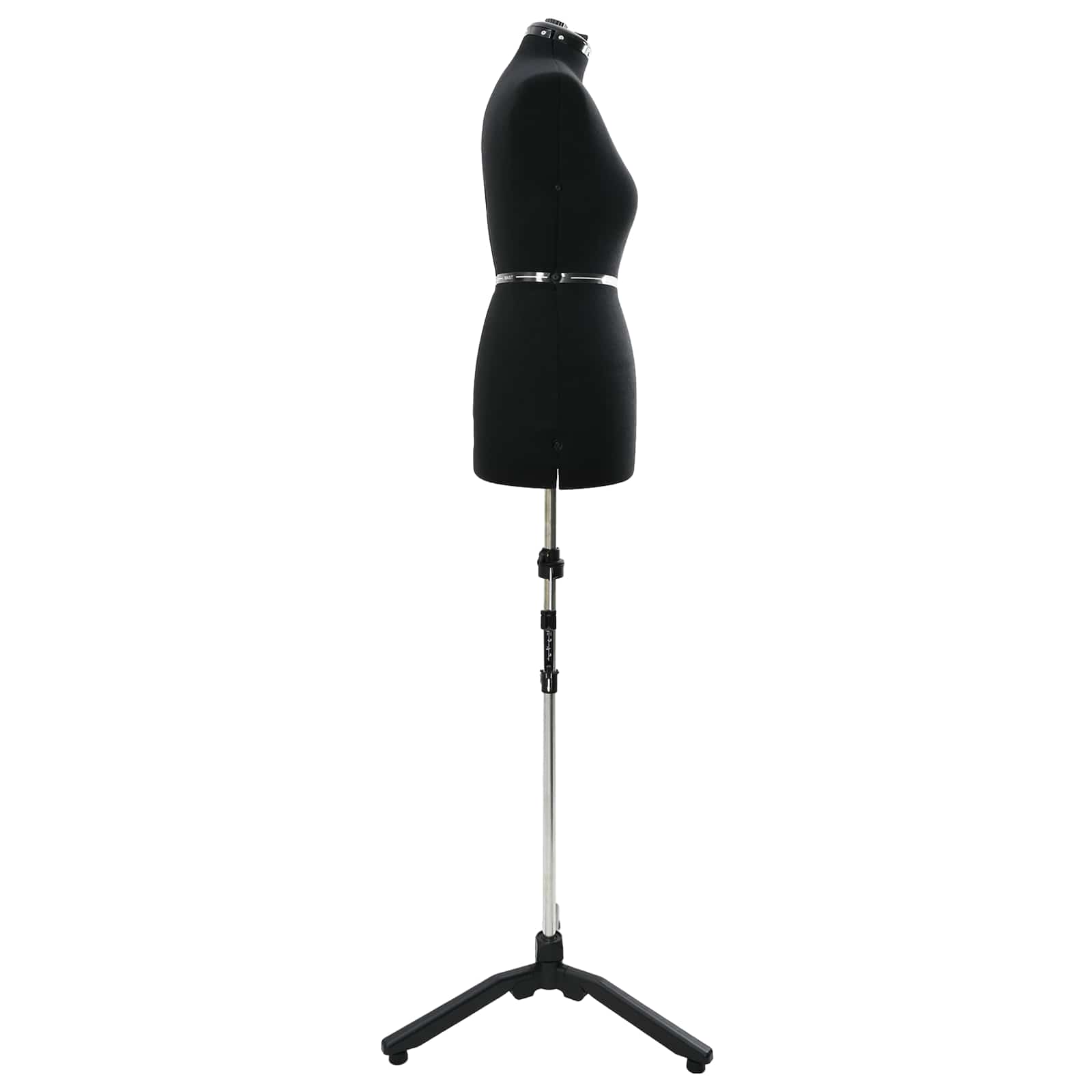 VidaXL abito regolabile forma donna nero m velluto
