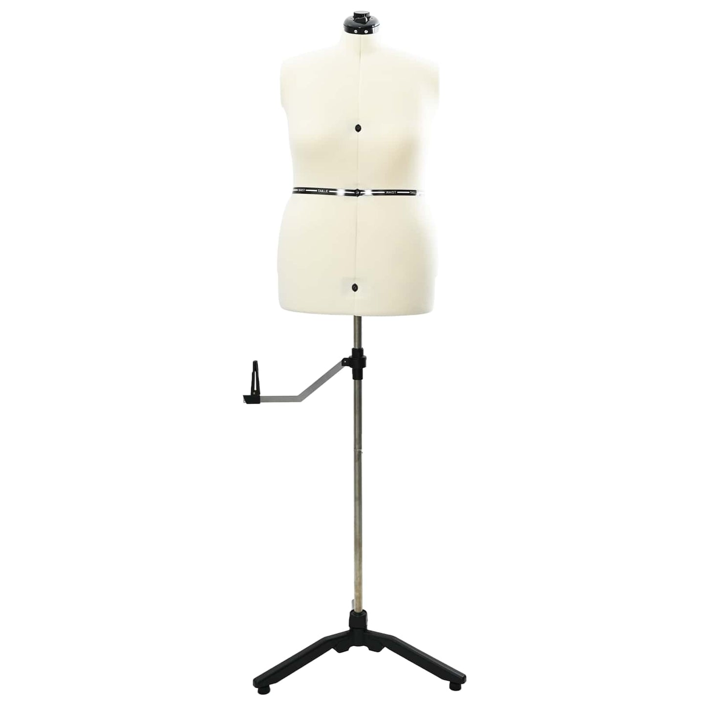 VidaXL abito modellabile donna crema l velluto