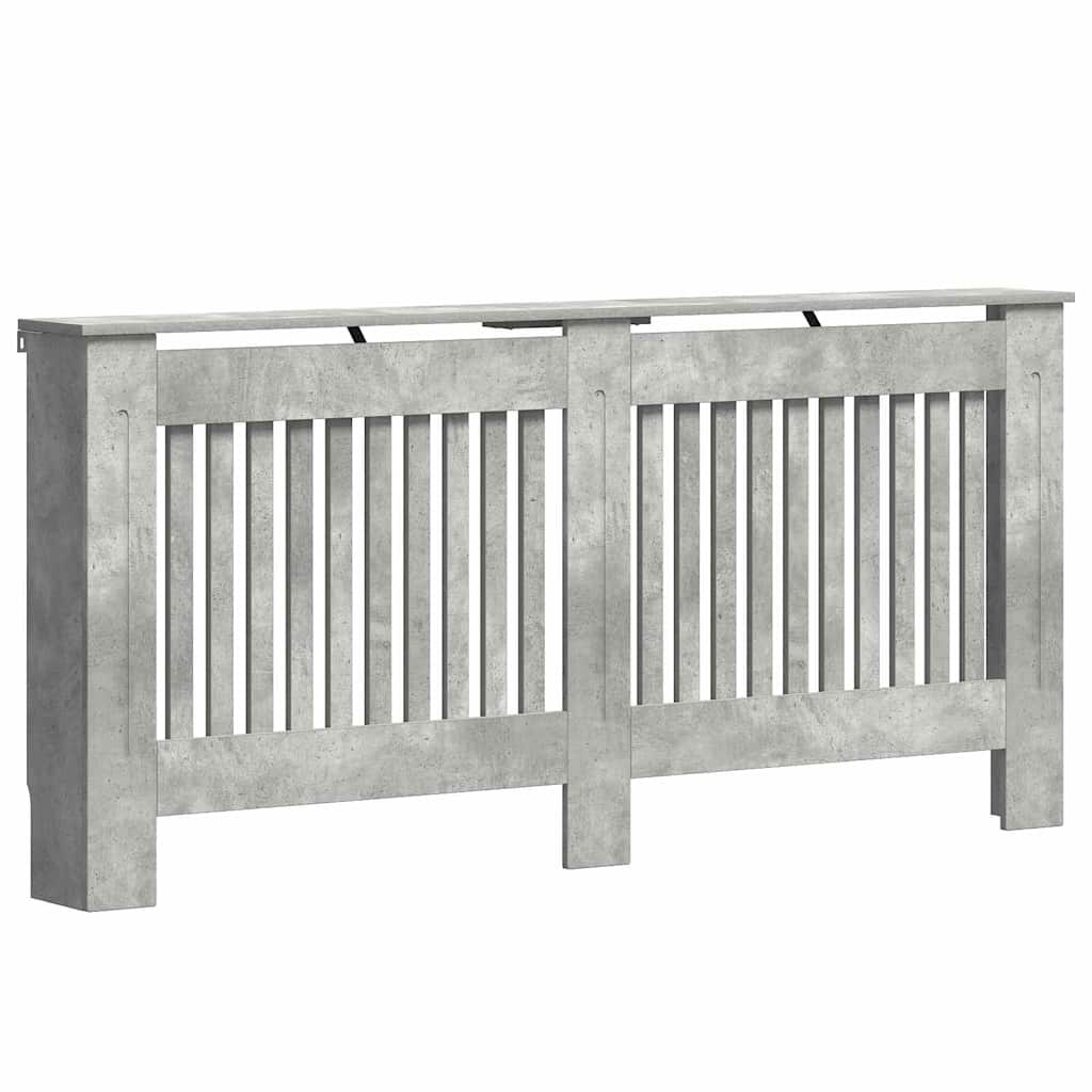 Copriradiatore Vidaxx grigio cemento 172 x 19 x 81,5 cm in multistrato