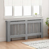 Copriradiatore Vidaxl grigio Sonoma 172 x 19 x 81,5 cm in MDF