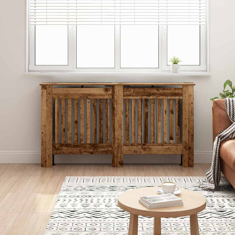 Copriradiatore Vidaxx legno vecchio 152 x 19 x 81,5 cm legno lavorato