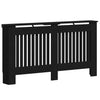 Copriradiatore Vidaxx rovere nero 152 x 19 x 81,5 cm pannelli compositi