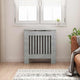Copriradiatore Vidaxx grigio cemento 78 x 19 x 81,5 cm in multistrato