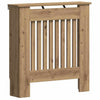 Vidaxl radiatorafdekking artisan eiken 78 x 19 x 81,5 cm bewerkt hout