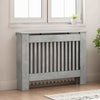 Copriradiatore Vidaxx grigio cemento 112 x 19 x 81,5 cm in multistrato