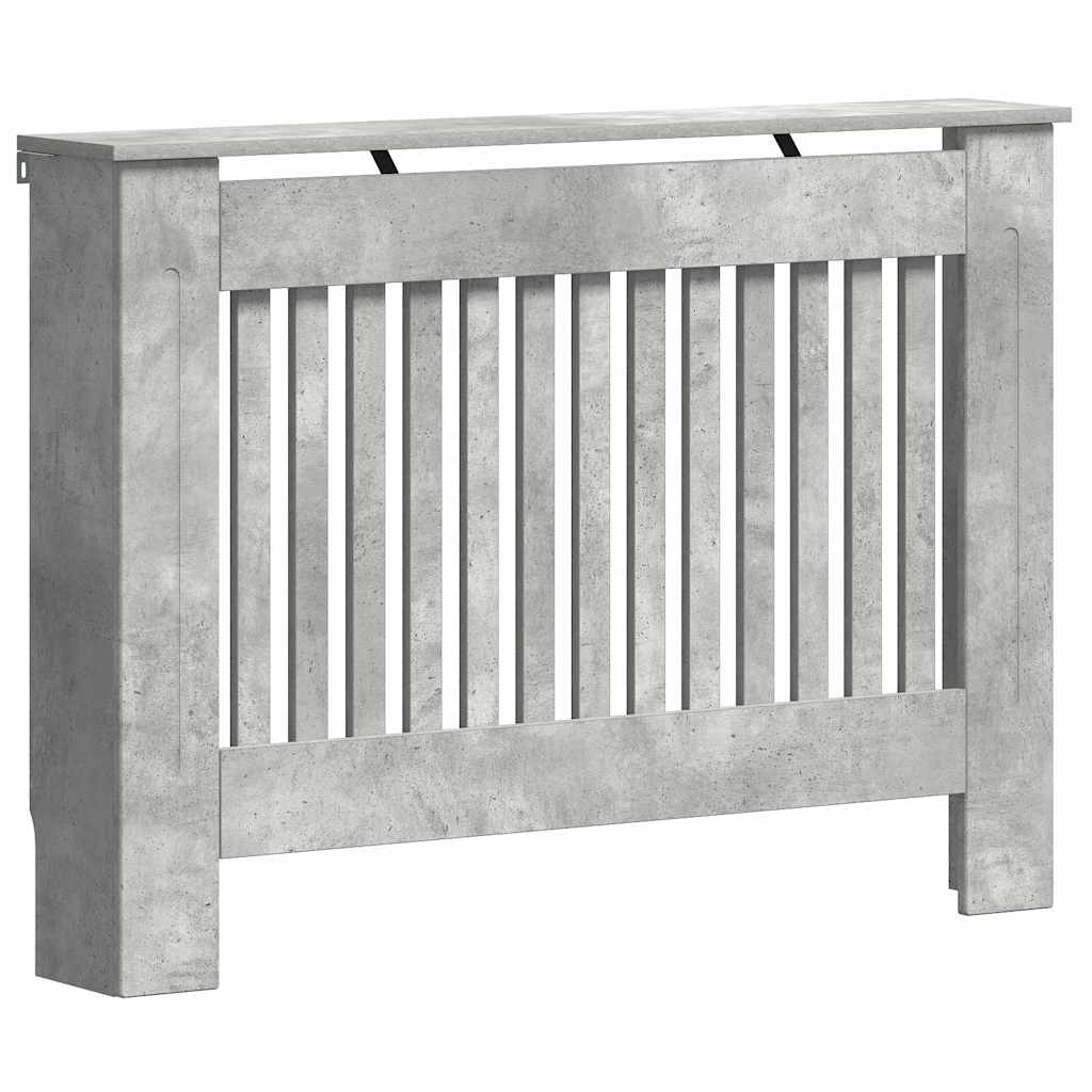 Copriradiatore Vidaxx grigio cemento 112 x 19 x 81,5 cm in multistrato