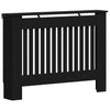 Vidaxl radiatorafdekking zwart eiken 112 x 19 x 81,5 cm bewerkt hout