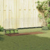 Jaula para conejos vidaxl plata 400 x 78 x 78 cm acero galvanizado