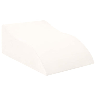 Vidaxl beenkussen wit 68 x 41 x 24 cm