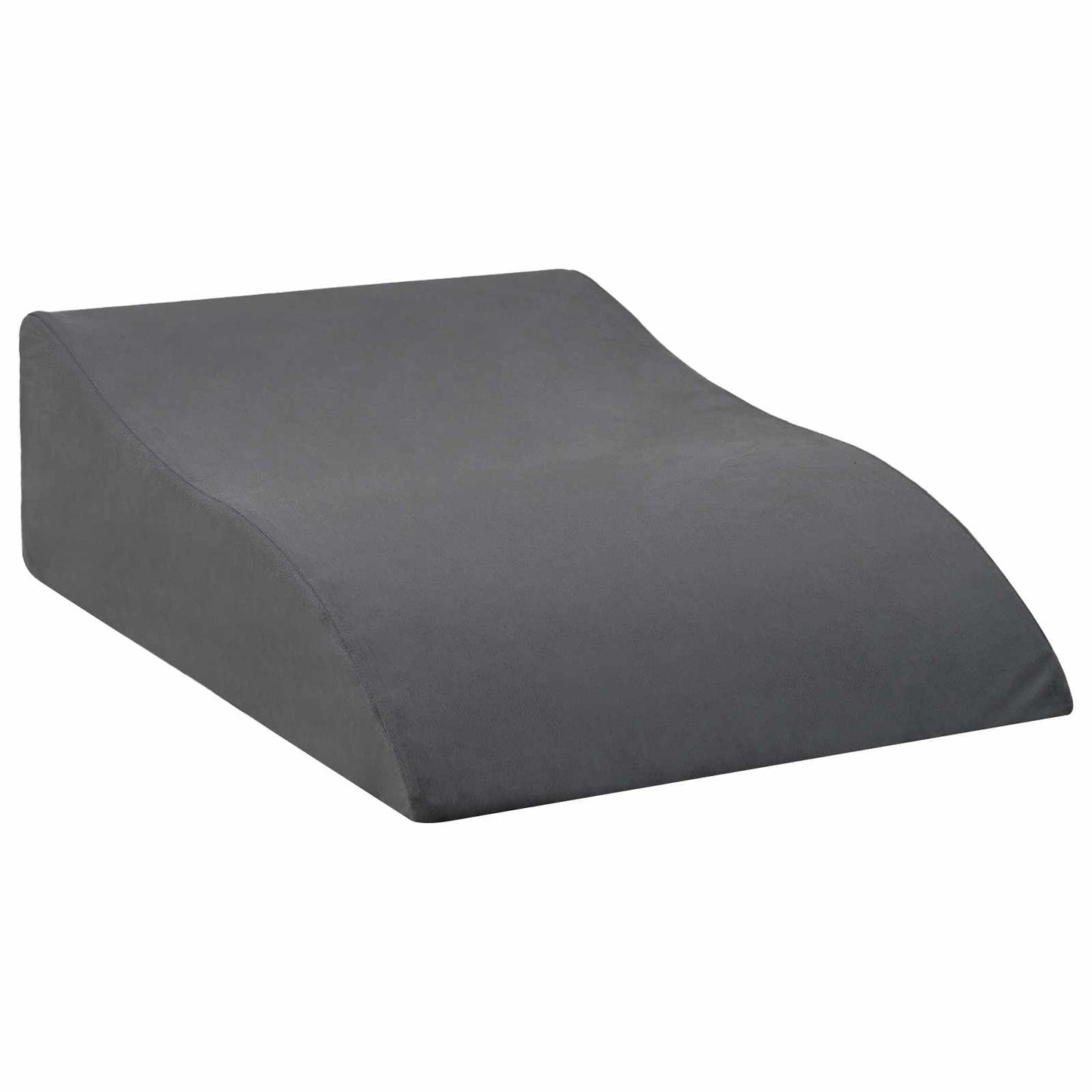 Vidaxl beenkussen grijs 68 x 40 x 18 cm