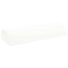 Vidaxl beenkussen effen wit 52 x 20 x 12 cm