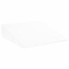 Vidaxl wedge kussen effen wit 69 x 64 x 19 cm