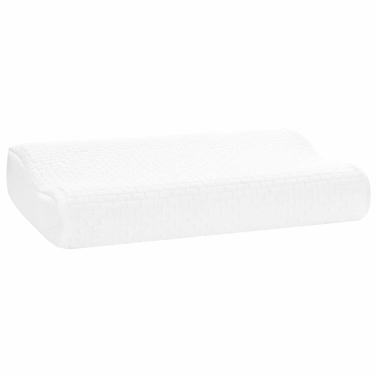 Vidaxl slapen kussen effen wit 50 x 30 x 10,5 cm