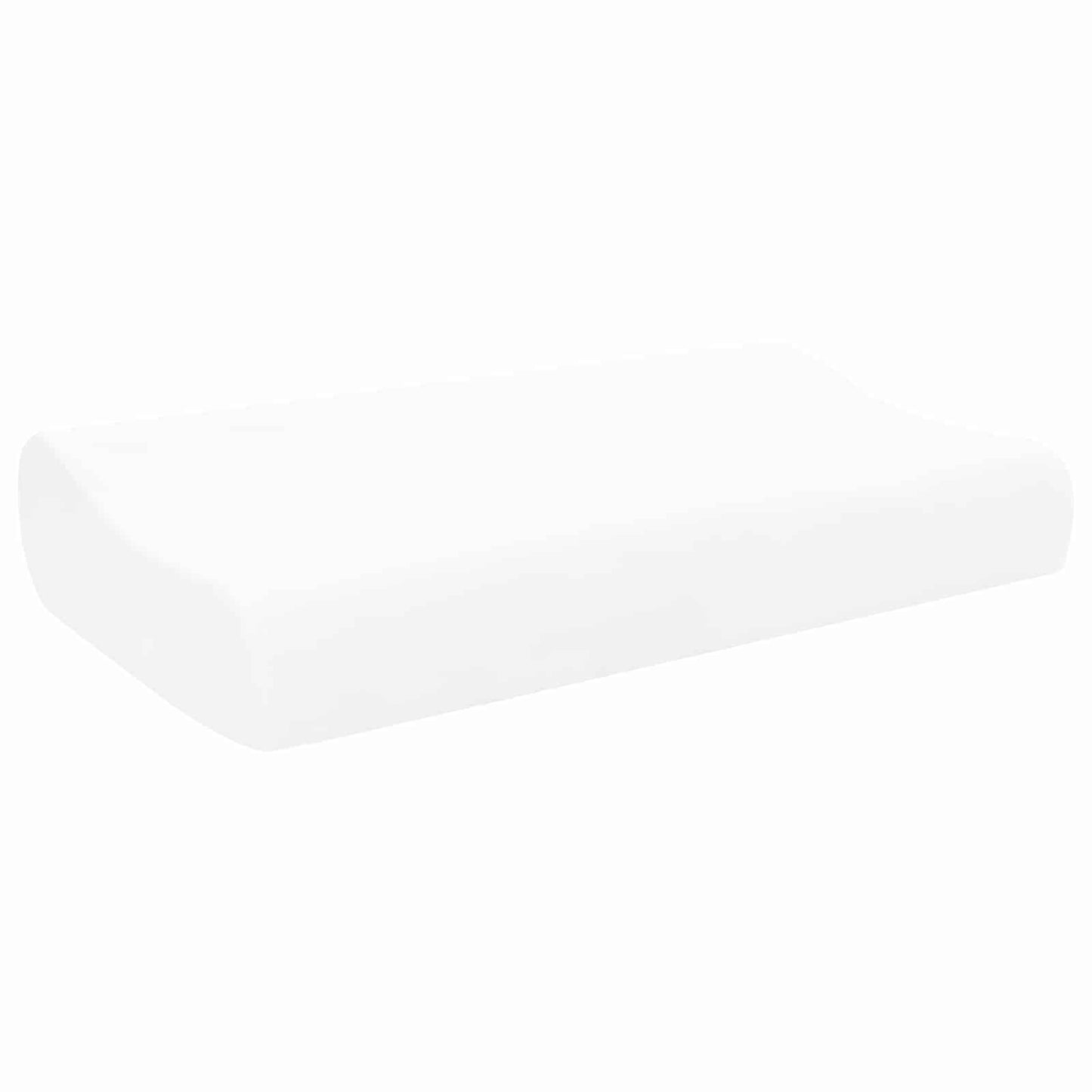 Vidaxl slapen kussen effen wit 80 x 40 x 12,5 cm
