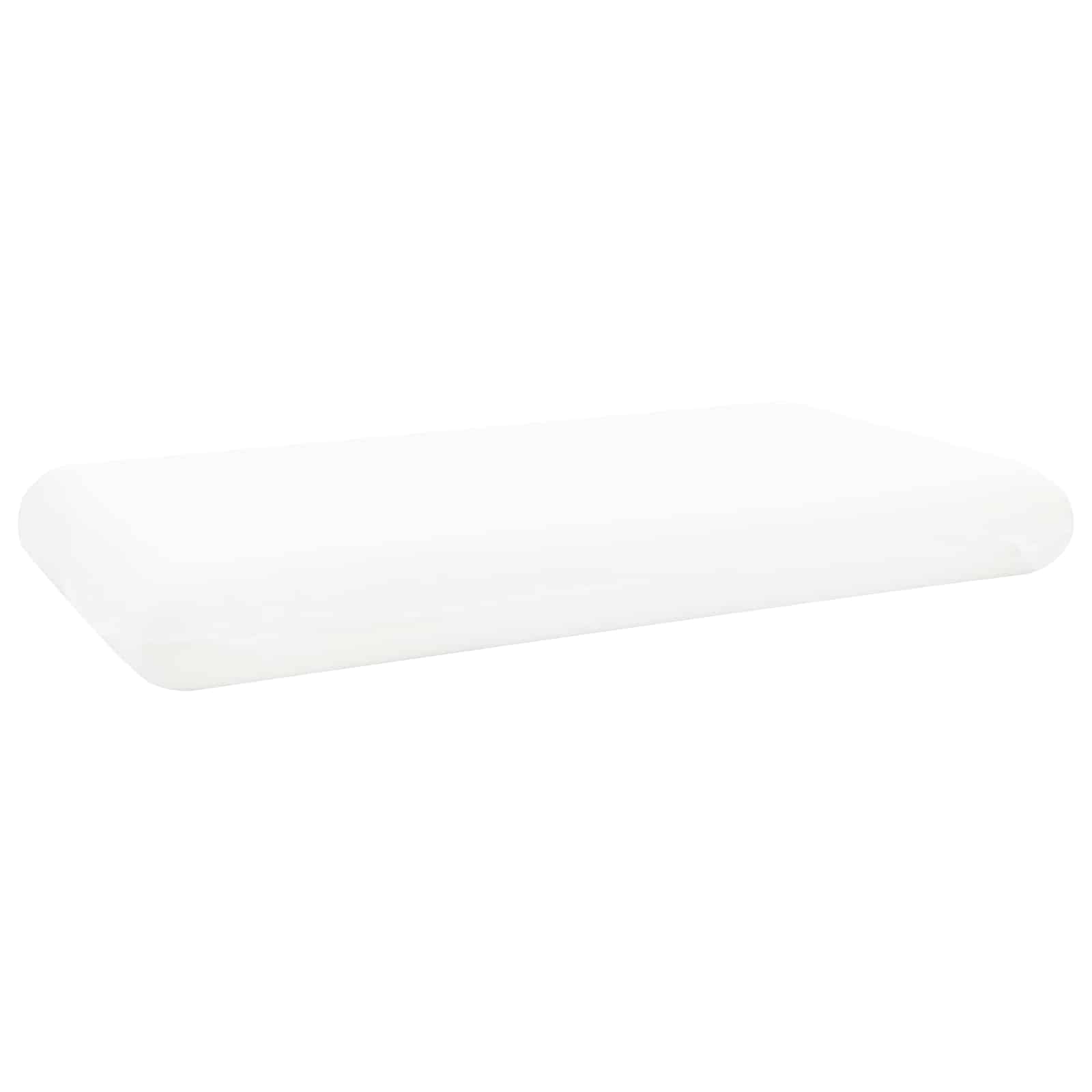 Vidaxl slapen kussen effen wit 70 x 36 x 6,5 cm